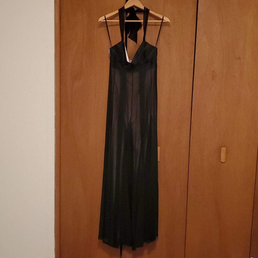 Black evening dress